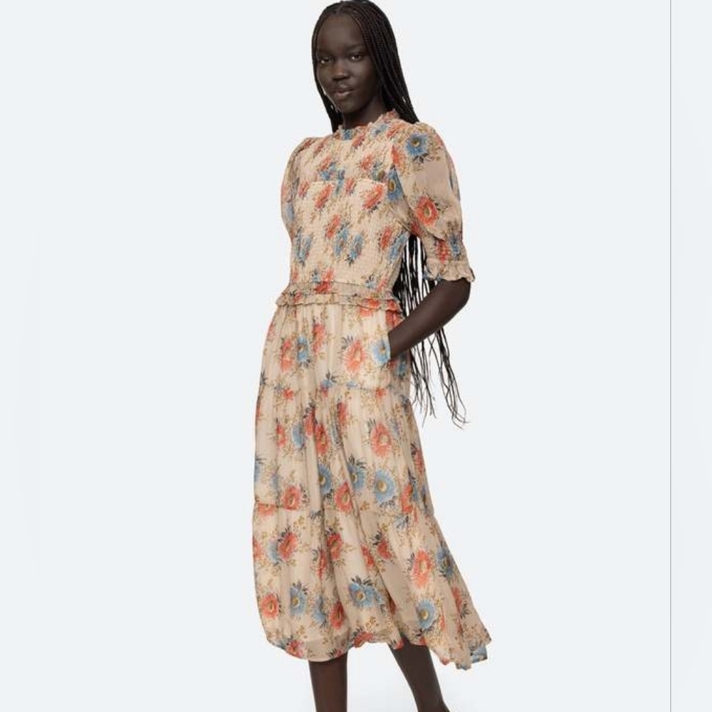Sea New York Roanne Puff Sleeve Dress